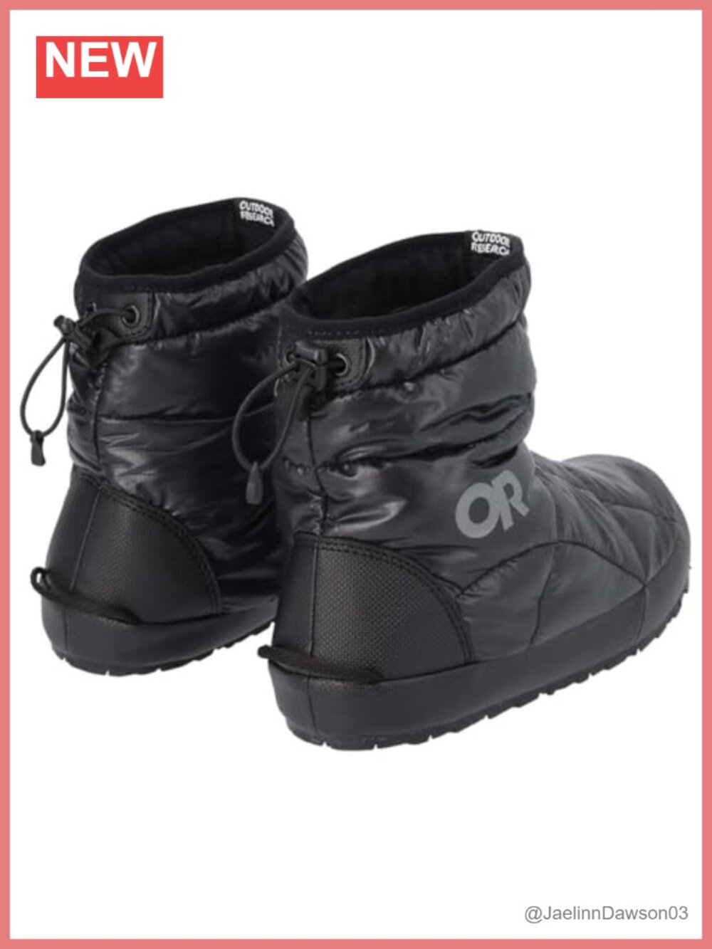 Water-Resistant Recycled Pertex Snow Booties with PrimaLoft Insulation